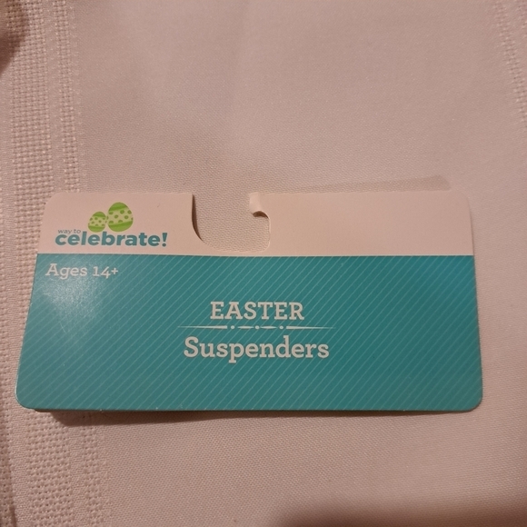 Easter Boys 14+ Easter Suspenders egg design - Picture 3 of 4